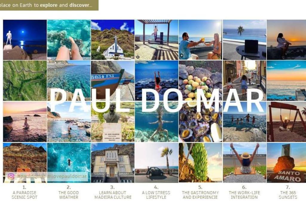 O Pomar - A Quiet Sunny Place With Amazing Sea Views Paul do Mar  Bagian luar foto